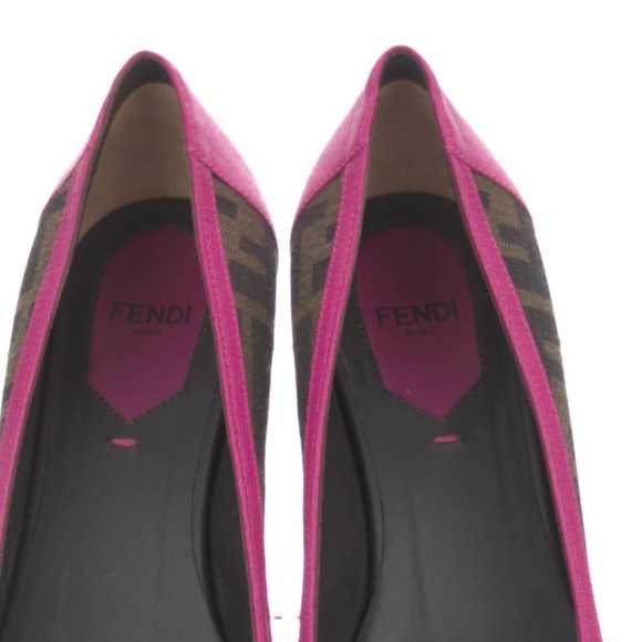 FENDI FF Logo Wedges - Picture 6 of 16